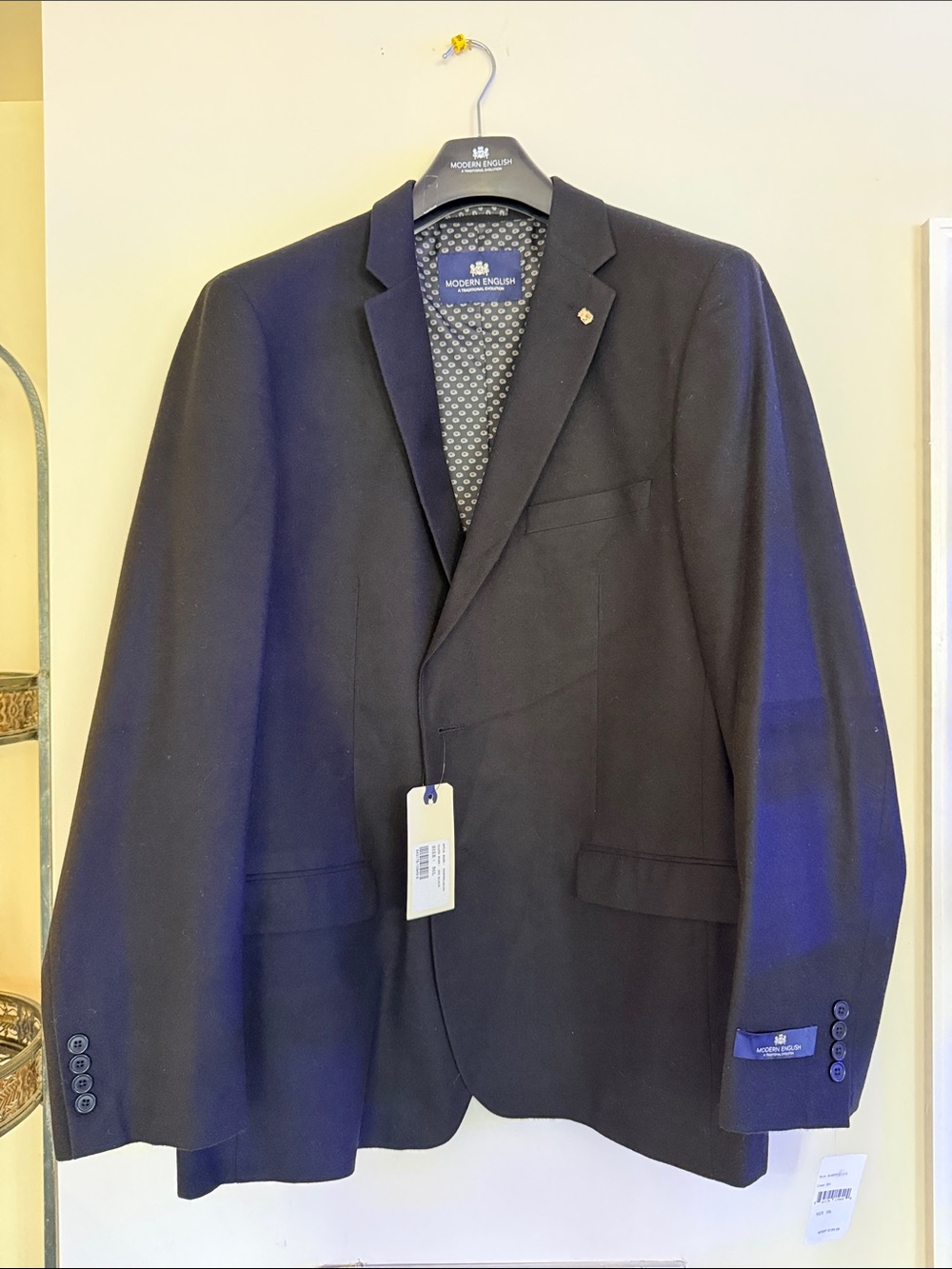 Men's Black Sport Coat Blazer